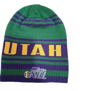 Utah Jazz NBA Beanie Hat Addidas One‎ Size Fits All Basketball NBA Hat Beanie